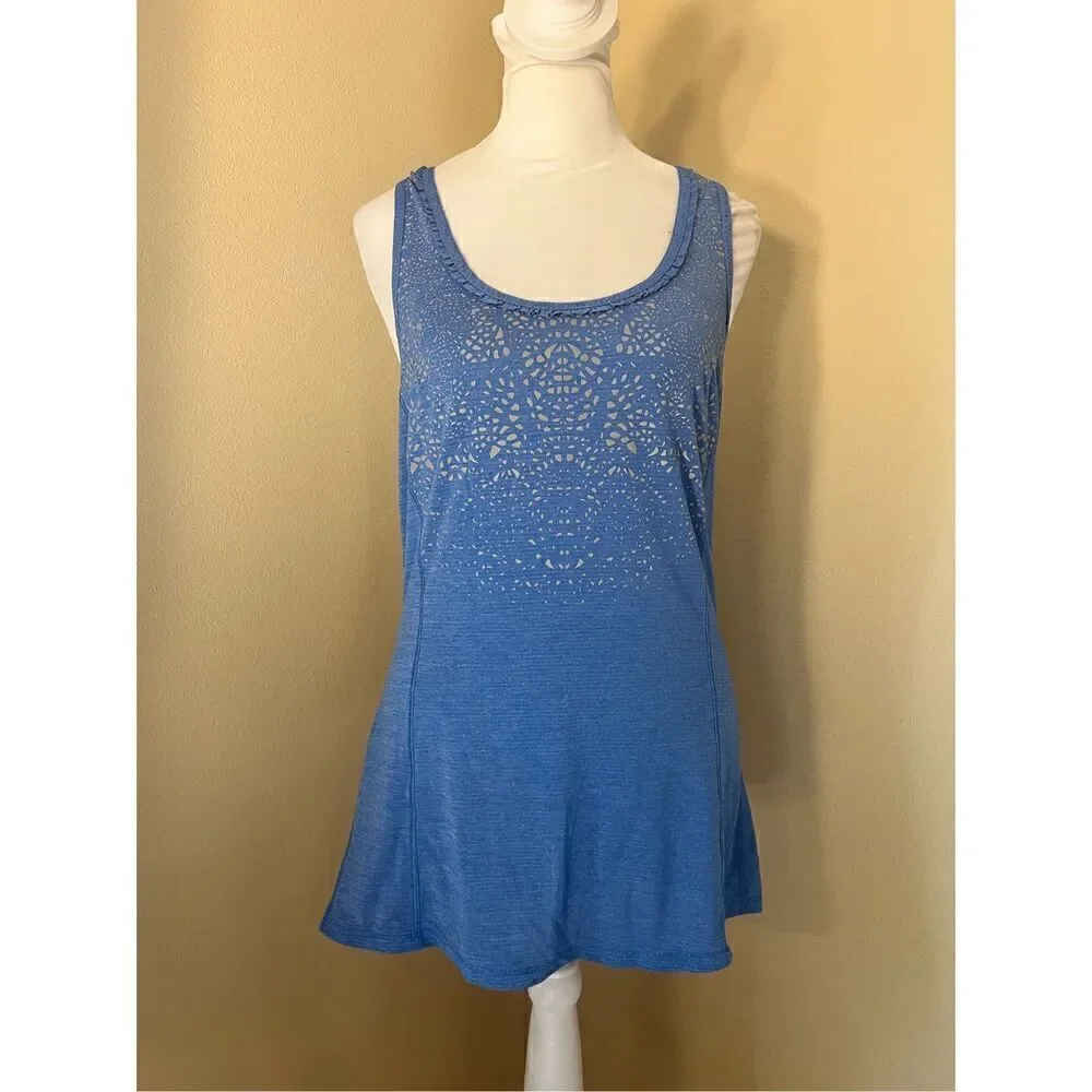 Lululemon Blue Run: Silver Bullet Sleeveless Tech Size 6